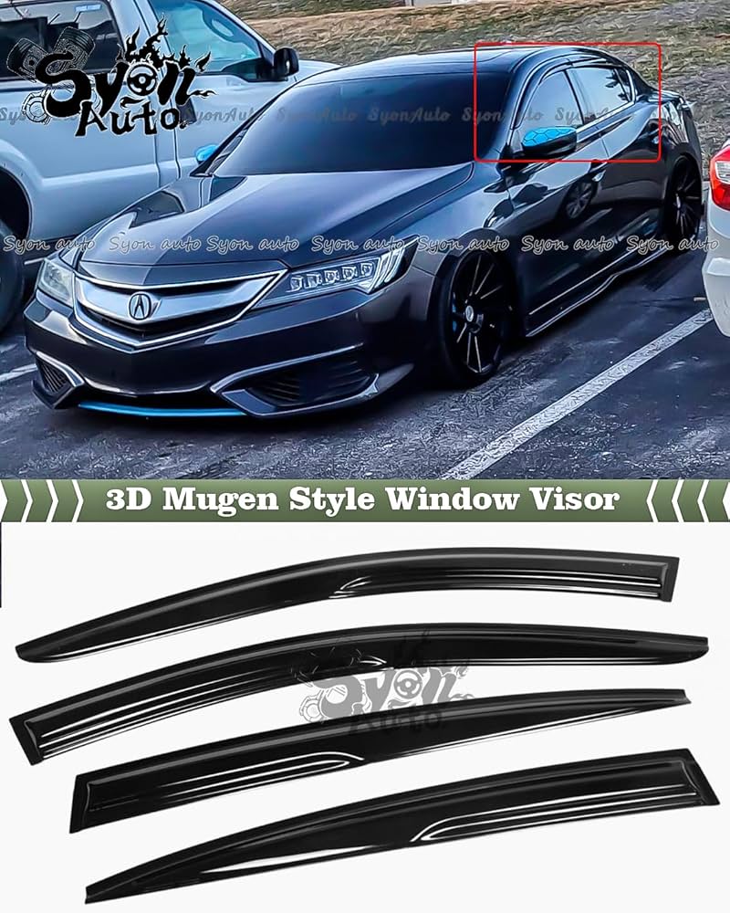 Amazon.com: Syon Auto FITS 2013-2021 Acura ILX Wavy JDM